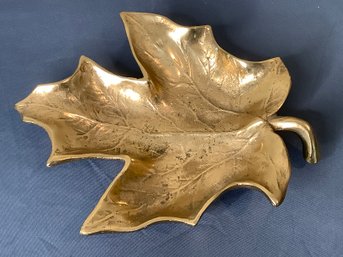 Signed Leaf Dish