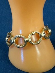 Vintage Kremantz Gold Filled Loop Bracelet