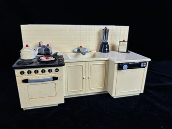 Fun-Damental Too Miniature Kitchen W Sounds, Stove, And Sink