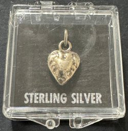 Sterling Silver Heart Charm