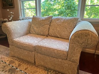 Matching Cream Couch (97 X 38') & Loveseat (76 X 38)