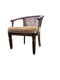 Mid Century Modern Arm Chair With Solid Wood Frame