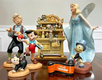Disney Pinocchio And More Porcelain Figurines