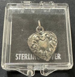 Sterling Silver Heart Charm