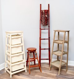 5 Pc Home Essentials Ladder Organizer / Storage