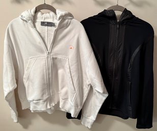 2 Hoodie Jackets By Stella McArtney For Adidas & Athleta, Size Small