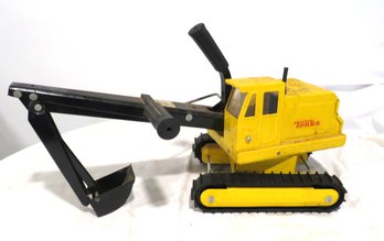 Vintage Tonka Pressed Steel Backhoe Excavator Truck Construction Toy