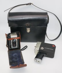 2 Vintage Cameras Vernon Super 707 And Argoflex Seventy-Five