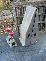 Rhino Ramp Car Ramps & Larin Four Ton Jack Stands