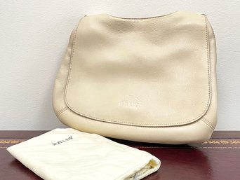 A Leather Purse By Bally