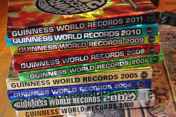 9 Guinness Records Books