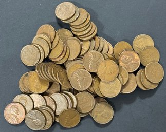 100 Wheat Pennies