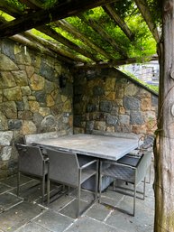 Mamagreen Outdoor Stone Patio Table Chairs & Benches