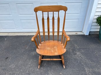 Wood Rocking Chair