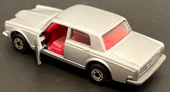 Vintage 1979 Lesney Matchbox Diecast Car - Rolls Royce Silver Shadow II - England - Doors Open - 3 X 1 X 7/8