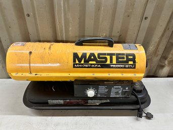 Master 75k BTU Kerosene/Diesel Heater, 1 Of 2