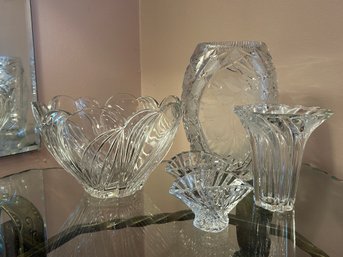 Crystal Decor Collection- Set Of 4