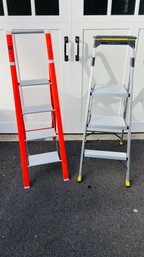 Pair Of Folding Step Ladders