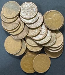 30 Wheat Pennies