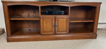 Wooden Media Stand Cabinet