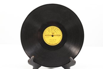 Ultra Rare Johnny Cash & The Tennessee Two 10' I Walk The Line & Get Rhythm 78rpm Record U190/191