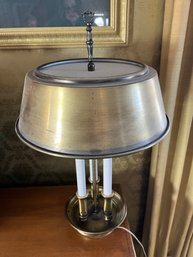 Vintage Brass Shaded Lamp