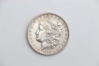 1890 O Silver Morgan Dollar Coin Nice Details