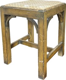 An Antique Pine Stool