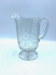 Vintage EAPG Primula Water Pitcher By United Glass