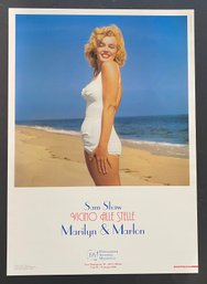 Marilyn Monroe Vintage Poster By Sham Shaw
