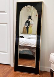 A Vintage Glass Mirror