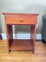 Ethan Allen American Impressions Mission Cherry Lamp End Table 1 Of 2