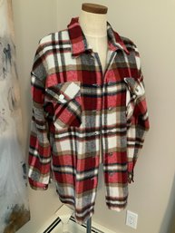 Plaid Shirt Jacket