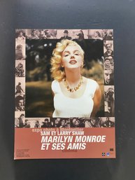 Marilyn Monroe ET SES Amis Vintage Poster By Sham Shaw