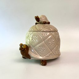 A Turtle Cookie Jar - Absolutely Adorable!