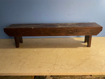 Antique Wooden Bench 2 Of 2