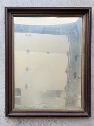 An Antique Framed Mirror - With Gilt Interior Edging