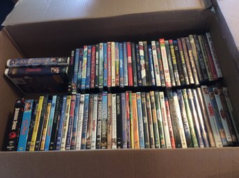 Lot Of 79 DVD And VHS Movies - K (LOCAL PICK-UP ONLY)