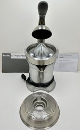 Breville Citrus Press Juice Fountain Elite Model 800JEXLAM With Manual