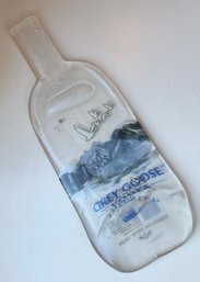 Decorative Flattened Grey Goose Bottle