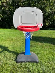 A Little Tikes Basketball Hoop