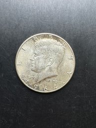 1964 Kennedy 90 Silver Half Dollar