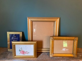 Gold Tone Picture Frames