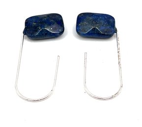 Designer 'Scout Curated Wears' Lapis Earrings
