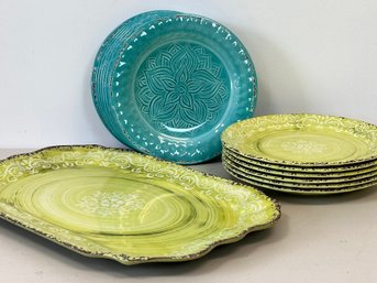 Nicole Miller And More Melamine Plates And Serving Ware