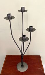 Vintage Hand Welded Candelabra