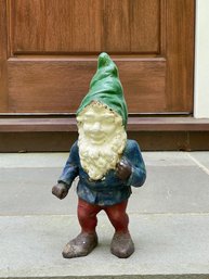 Vintage Cast Iron Garden Gnome