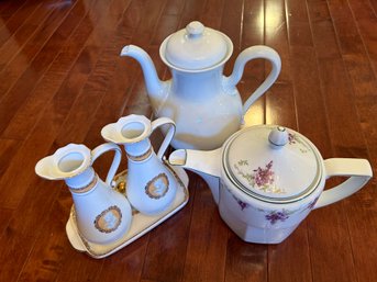 Vintage German Porcelain Teasets