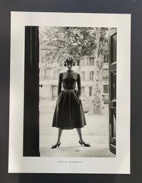 Audrey Hepburn By Sam Shaw Vintage Poster