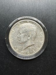 1964 Kennedy 90 Silver Half Dollar